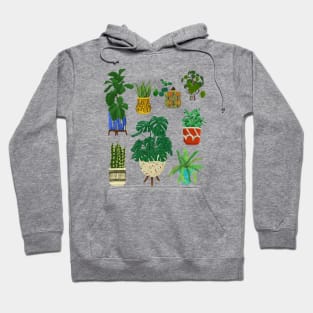 Mcm pottery and plants Hoodie